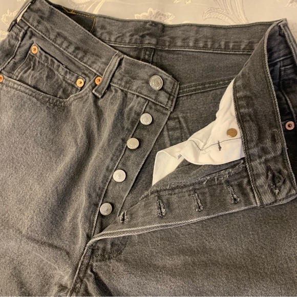 Black Denim VTG Levi’s - Picture 2 of 8